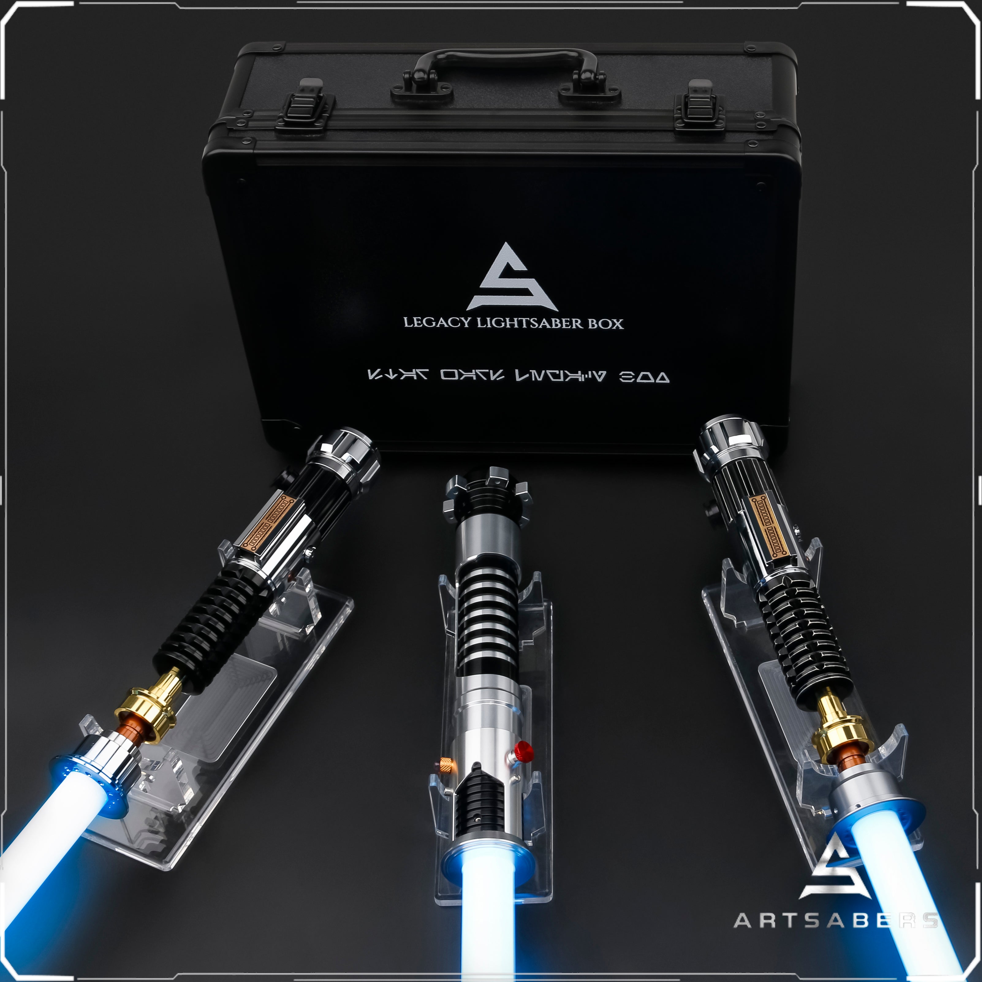 Obi-Wan Kenobi Legacy LIGHTSABER Collectible Set Of 3 Lightsabers ARTSABERS 