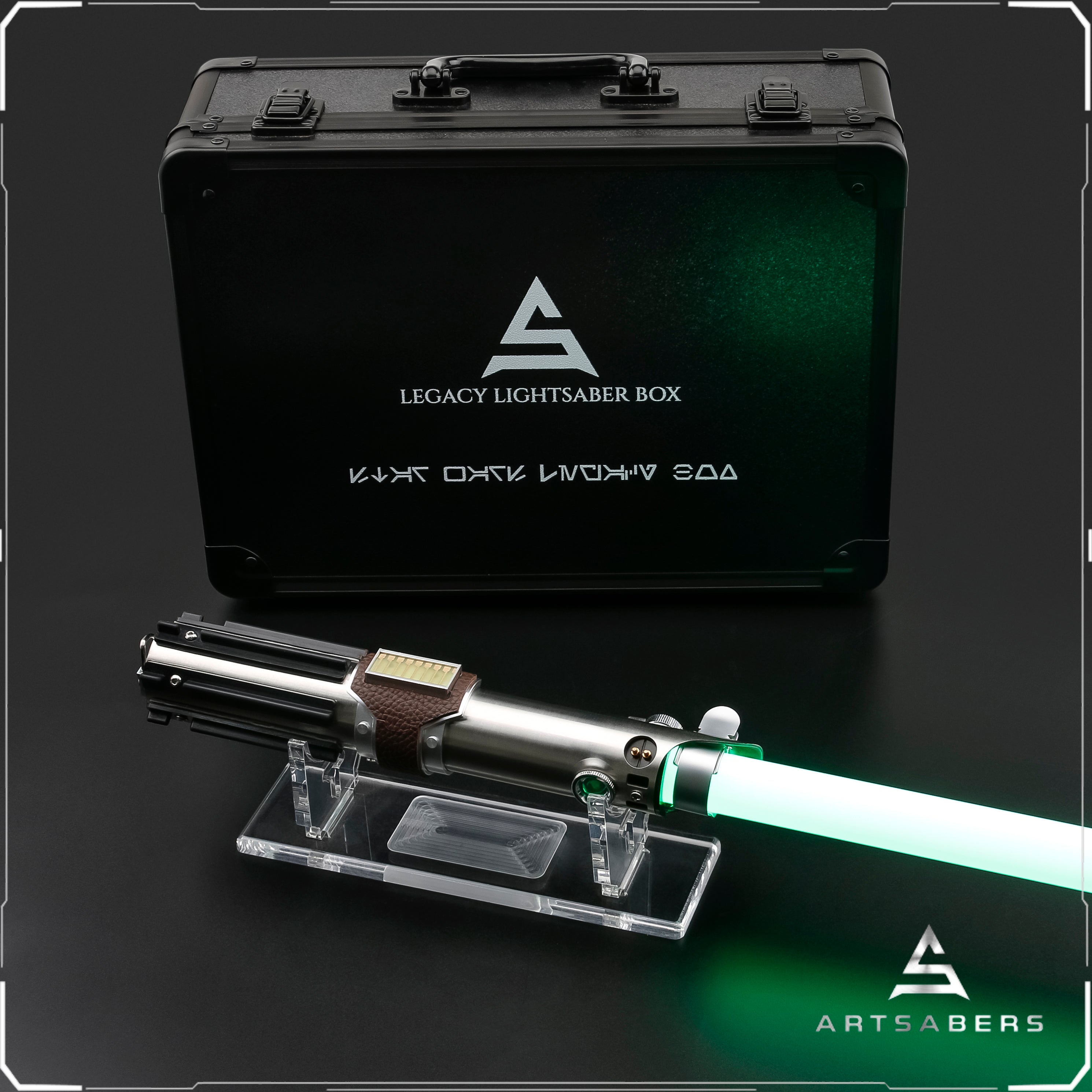 Luke Skywalker Legacy LIGHTSABER Collectible Set Of 3 Lightsabers ARTSABERS 